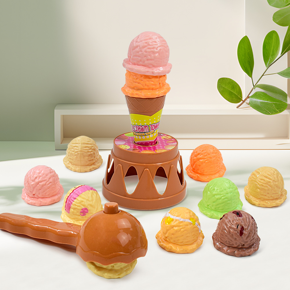 Kitchen Up - ของเล่นจำลองอาหาร ชุดครัว ของเล่นไอศกรีม ของเล่นเสริมสร้างจินตนาการ ของเล่นเสริมพัฒนาการ สำหรับเป็นของขวัญคริสต์มาส
