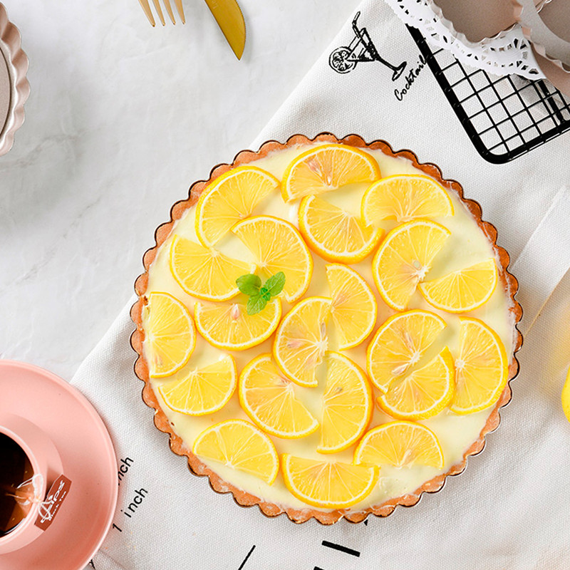 9 นิ้ว Non-Stick Tart Quiche F - Tart Pan Loose บทวิจารณ์และราคา