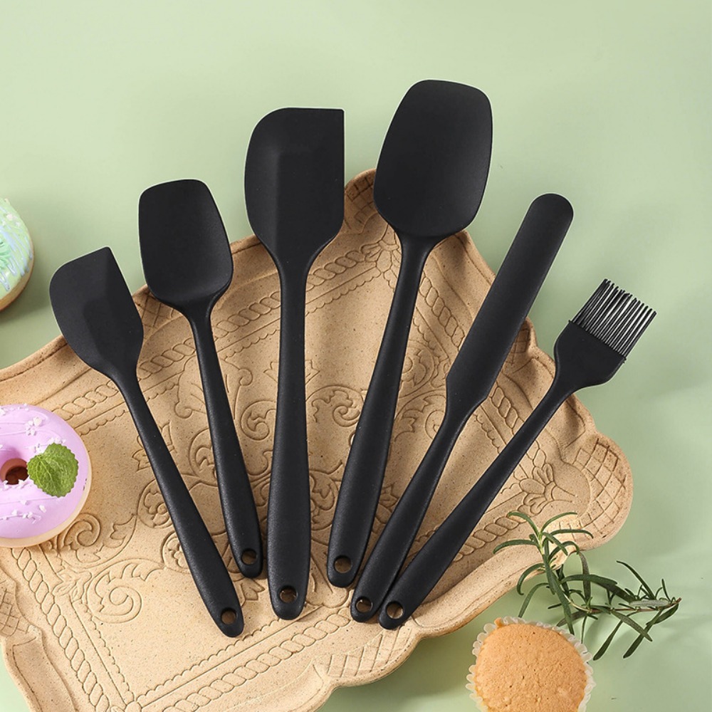 ชุดตะหลิวซิลิโคน 6 ชิ้น แบบไร้ - Baking Kitchen Set Up บทวิจารณ์และราคา