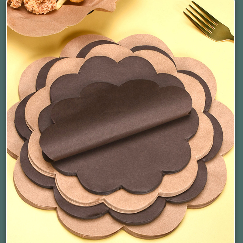100 ชิ้นทิ้งลูกไม้ Greaseproof - Kitchen Baking Sheets บทวิจารณ์และราคา