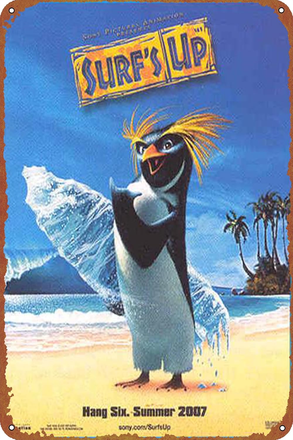 ป้ายโลหะโปสเตอร์หนัง Surfs Up  - Kitchen Up บทวิจารณ์และราคา