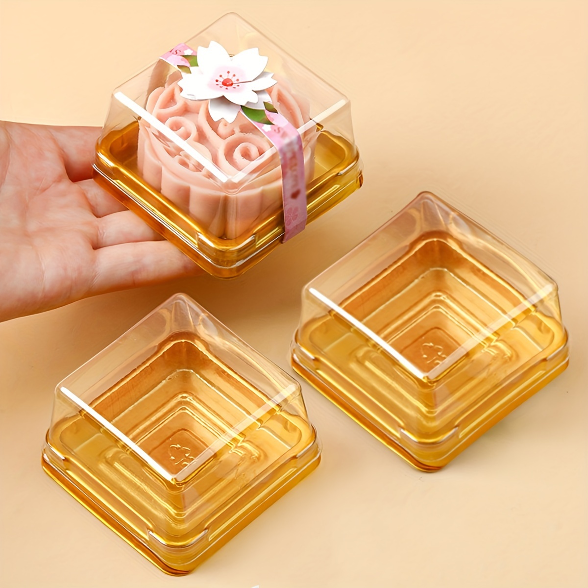 ชุดกล่องเค้กมินิพลาสติกใส 50 ช - Kitchen Set Bakery บทวิจารณ์และราคา