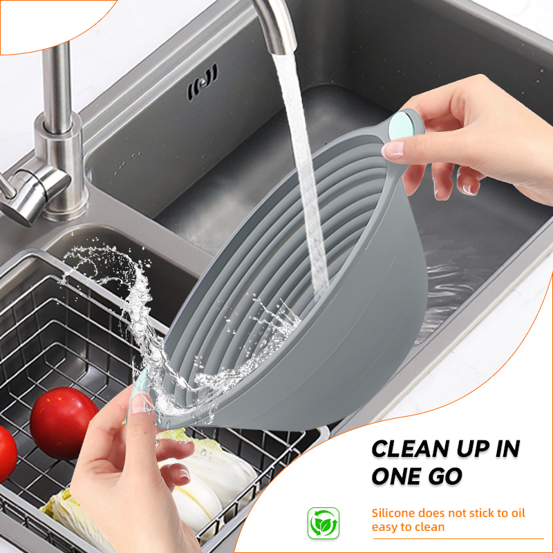 ตะกร้าพับได้ทำจากซิลิโคนสำหรับ - Kitchen Baking Products บทวิจารณ์และราคา