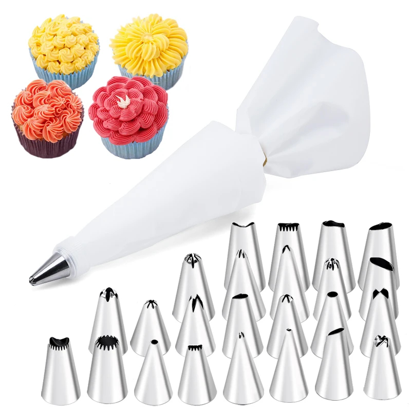 ชุดถุงบีบครีมและหัวบีบสแตนเลส  - Kitchen Set Bakery บทวิจารณ์และราคา
