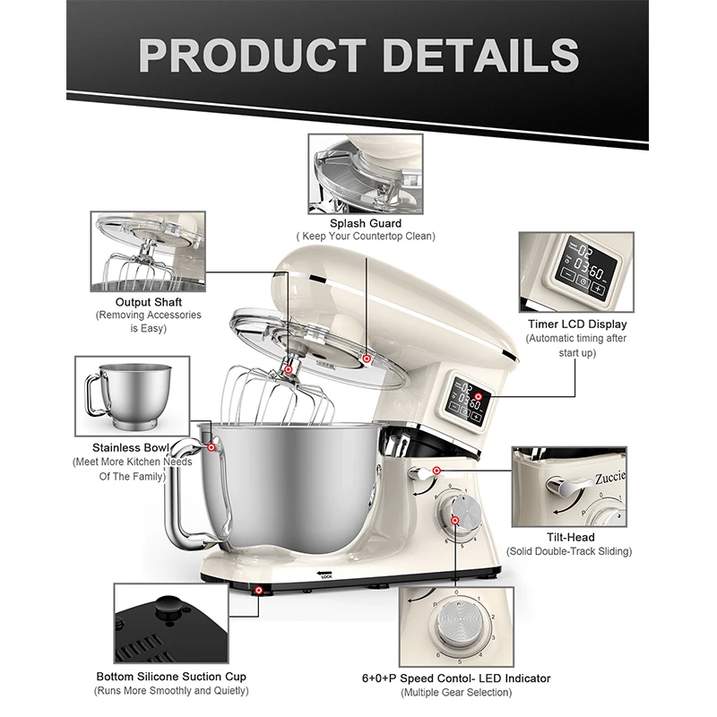 เครื่องผสมอาหารอเนกประสงค์ รุ่ - Kitchen Set Bakery บทวิจารณ์และราคา