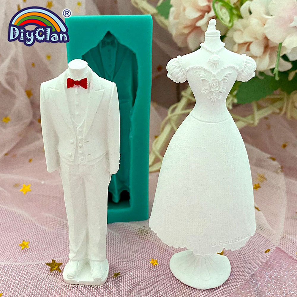 แม่พิมพ์ซิลิโคนตกแต่งงานแต่งงา - Kitchen Baking Products บทวิจารณ์และราคา