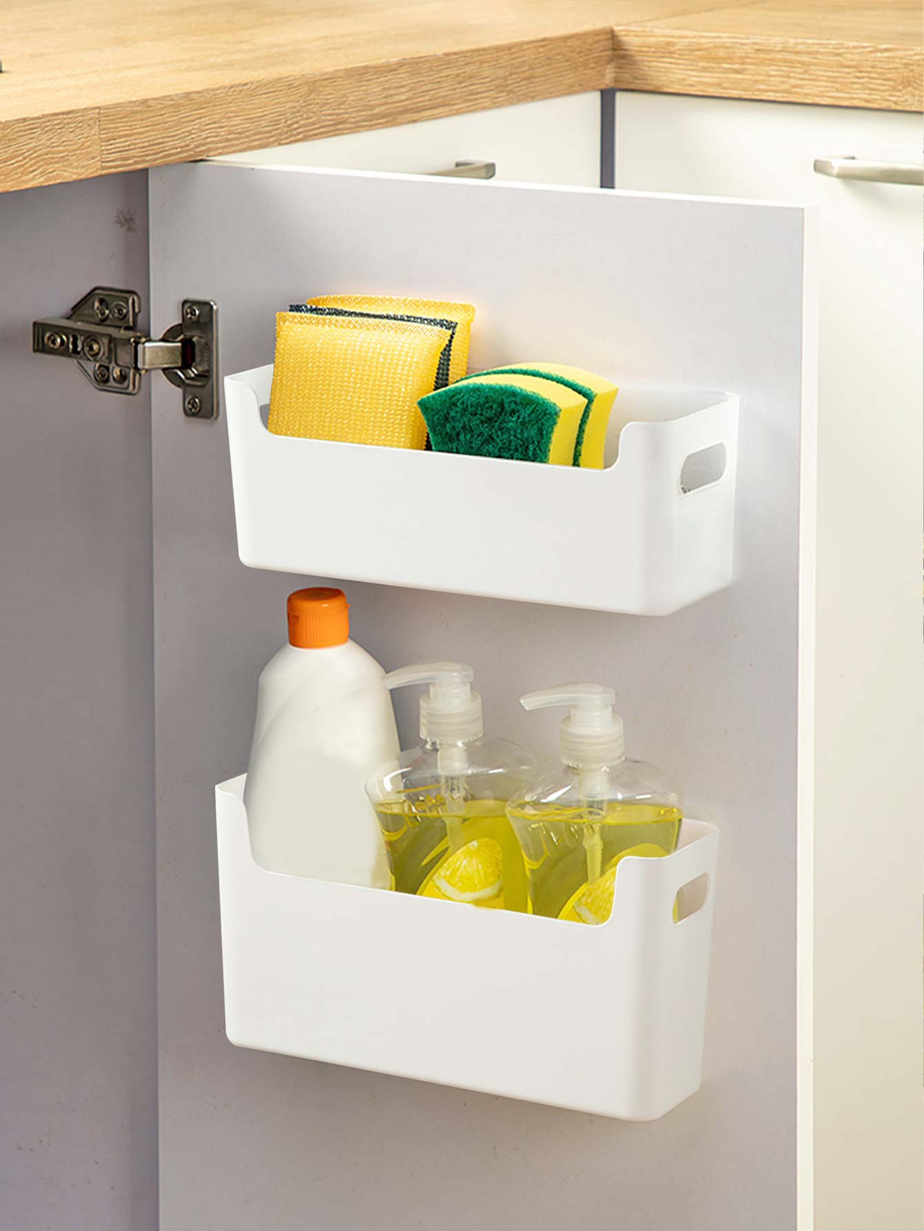 กล่องเก็บของติดผนังแบบไม่ต้องเ - Kitchen Zo บทวิจารณ์และราคา