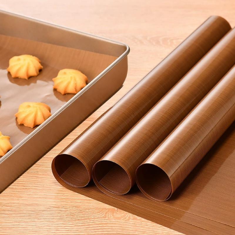 แผ่นรองอบแบบใช้ซ้ำได้ ทนทาน กั - Kitchen Baking Sheets บทวิจารณ์และราคา
