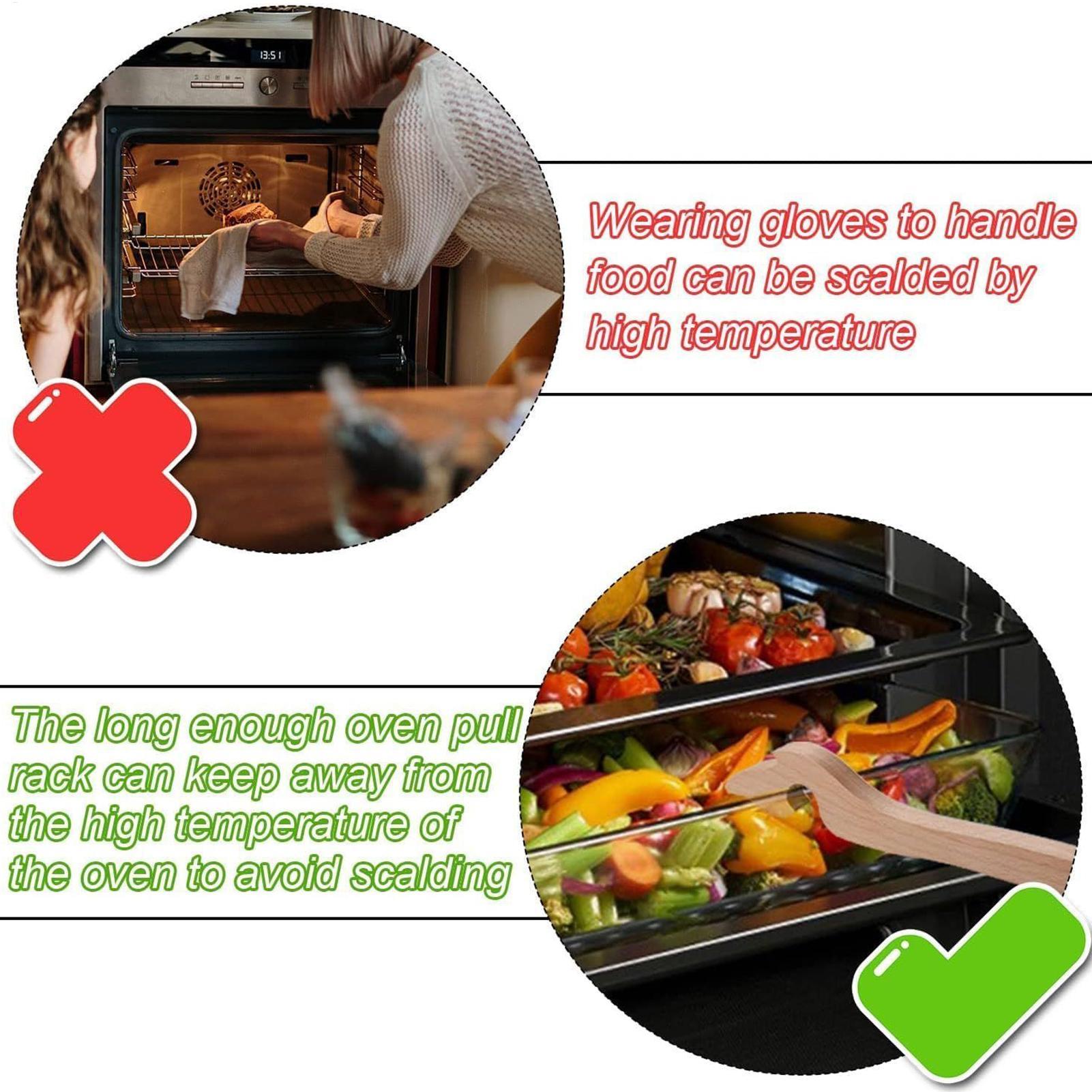 ที่จับตะแกรงอบ ไม้ด้ามยาว ทนคว - Cool Kitchen Baking Gadgets บทวิจารณ์และราคา