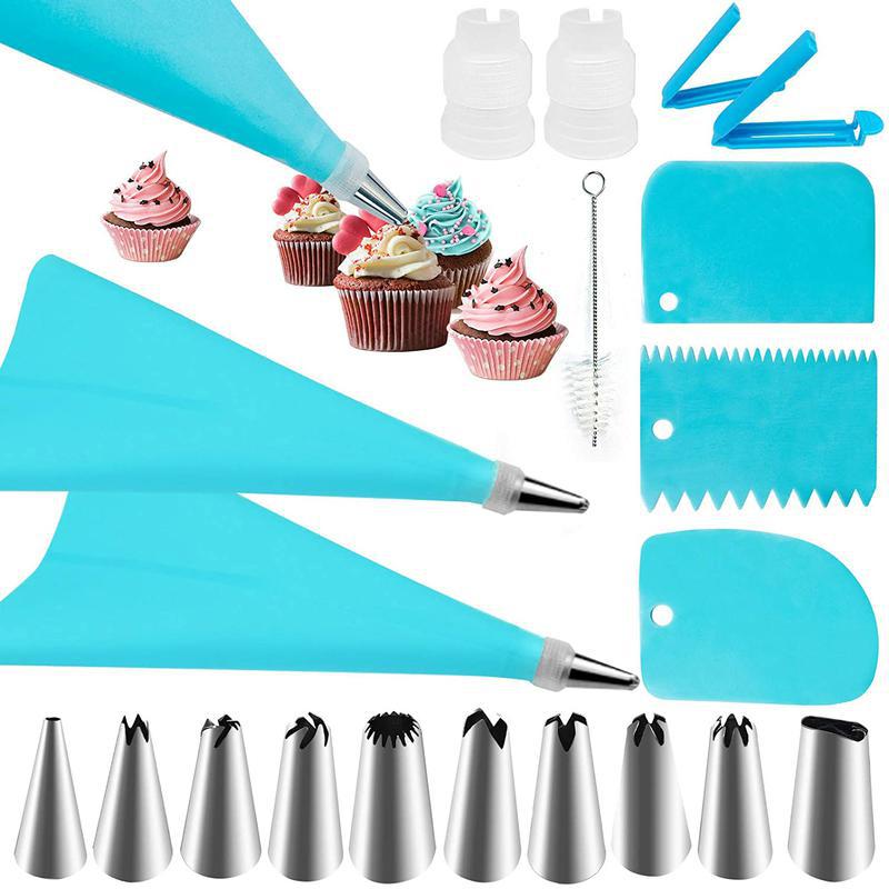 หัวฉีดตกแต่งเค้ก อุปกรณ์ทำขนม  - Kitchen Set Bakery บทวิจารณ์และราคา